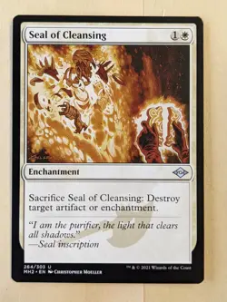 SEAL OF CLEANSING-MTG-MODERN HORIZONS 2-UNCOMMON 264/303 - Image 1