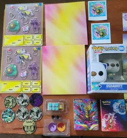 Lot of Various Pokemon Items! Coins / Stickers / Funko Pop and more! - Image 2