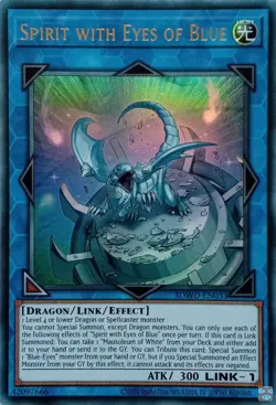 SDWD-EN033 SPIRIT WITH EYES OF BLUE ULTRA RARE UNLIMITED EDITION YuGiOh CARD - Image 1