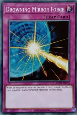 EGO1-EN035 DROWNING MIRROR FORCE COMMON UNLIMITED EDITION YuGiOh CARD - Image 1