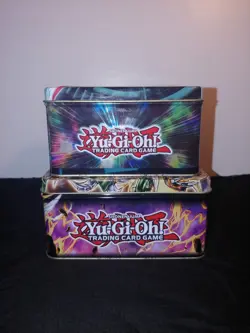 Lot of 2 EMPTY YuGiOh! 2014 Mega Tin + 2011 Collection Tin - Image 4