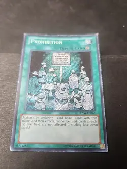 x 1 Prohibition - LCYW-EN267 - Secret Rare - Unlimited Edition YuGiOh - Image 1