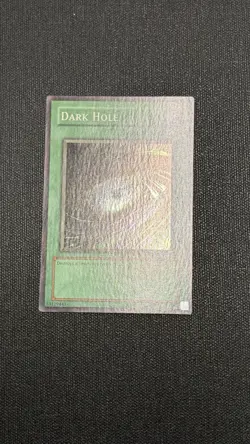 Yugioh! Dark Hole LOB-052 Super Rare Edition | Faded & Wavy Unlimited - Image 4