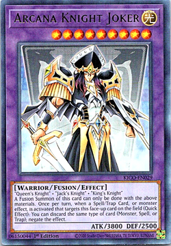 YUGIOH Arcana Knight Joker Deck Complete 41 - Cards - Image 1