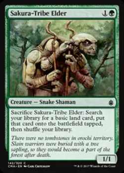 Sakura-Tribe Elder ~ Commander Anthology 1 [ Excellent ] [ Magic MTG ] - Image 1