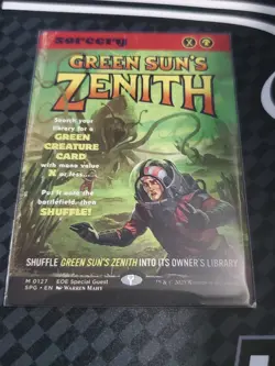 MTG Green Sun's Zenith - Showcase - Special Guests MT/NM Pack Fresh!! - Image 1