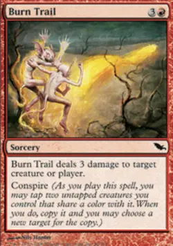 4x Burn Trail MTG Shadowmoor NM Magic Regular - Image 1