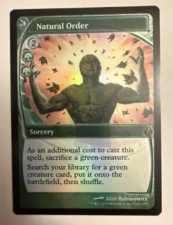 MTG English Natural Order (Future Sight) NM Foil Mystery Booster 2 - Image 1