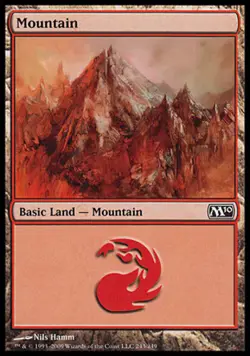 4x Mountain (243/249) MTG Magic 2010 (M10) NM Magic Regular - Image 1