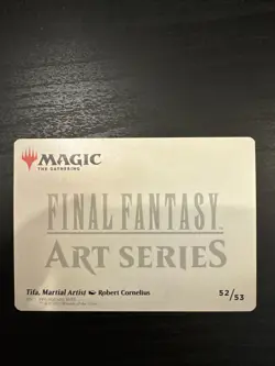 Tifa, Martial Artist Art Card Final Fantasy MTG - Image 2