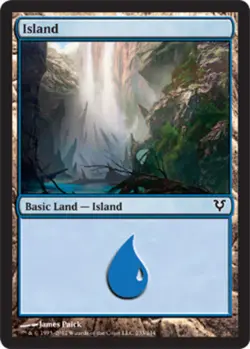4x Island (233) MTG Avacyn Restored NM Magic Regular - Image 1