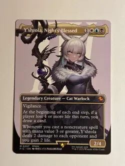 Y’shtola, Night’s Blessed - (Borderless) - FINAL FANTASY - NM MTG - Image 1