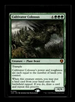 CULTIVATOR COLOSSUS Innistrad Remastered #190 INR(NM+)(MTG) - Image 1