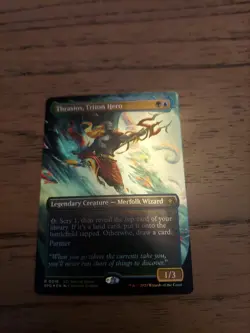 Thrasios, Triton Hero (Borderless) Special Guests Foil - Image 1