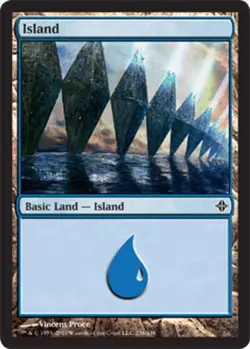 1x Island (236) MTG Rise of the Eldrazi NM Magic Regular - Image 1