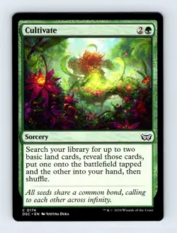 #174 2024 Duskmourn: House of Horror Commander * Cultivate Common - Image 1