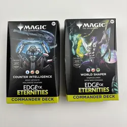 Magic The Gathering Edge of Eternities Commander Deck Counter Intelligence World - Image 1