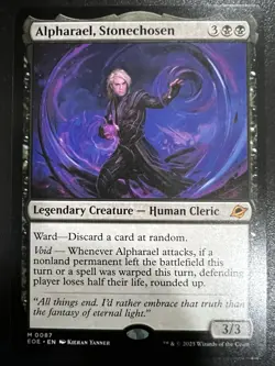 Alpharael Stonechosen Edge of Eternities Regular Near Mint - Image 1