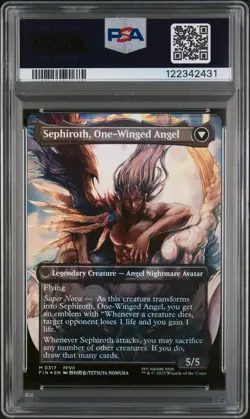 2025 #0317 SEPHIROTH, FABLED SOLDIER/SEPHIROTH, ONE-WINGED ANGEL PSA 10 - Image 2