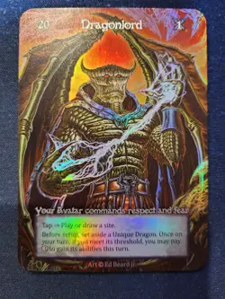 Sorcery: Contested Realm FOIL Dragonlord Avatar - Image 1