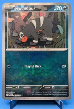 Houndour [Master Ball] #62 Pokemon TCG 2025 Prismatic Evolutions Near Mint - Image 1