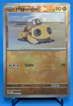 Hippopotas [Master Ball] 052/131 Pokemon TCG 2025 Common Prismatic Evolutions NM - Image 1