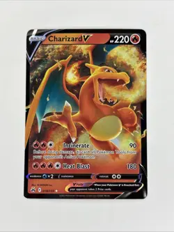 Pokemon TCG Charizard V Crown Zenith 018/159 Holo Ultra Rare - Image 1