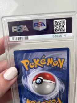 Pokemon fossil ditto holo 1999 PSA 8 NM-MT Trading Card - Image 5