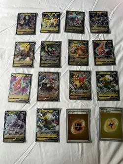 Pokemon Card Lot Of 80 V Cards + Some Holo Energies ✅ Japanese and English ‼ - Image 5