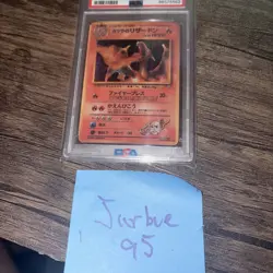 Pokemon Japanese Blaine's Charizard Holo #6 Gym 2 PSA 10 Gem Mint - Image 1
