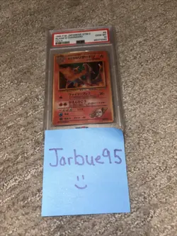 Pokemon Japanese Blaine's Charizard Holo #6 Gym 2 PSA 10 Gem Mint - Image 2