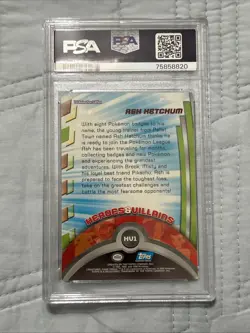 Pokemon Ash Ketchum Signed Veronica Taylor 2000 Topps TV PSA 10 Authentic - Image 5