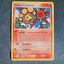 Pokemon Card Sunny Castform reverse holo Hidden Legends 26/101 Rare NM - Image 1