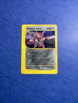 Pokemon Rocket's Scizor #4 Best of Game Winner Promo - Image 1