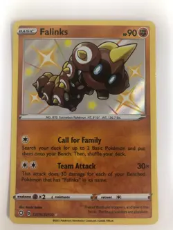 Pokemon Falinks Shining Fates Shiny Vault 2021 NM SV074/SV122 Box 3 - Image 1