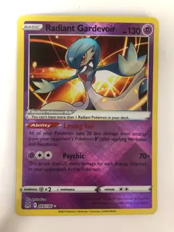Pokemon Radiant Gardevoir - SWSH11 Lost Origin 2022 NM Foil 069/196 Box 3 - Image 1