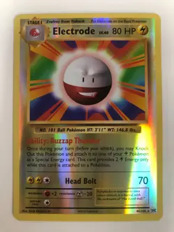 Pokemon Electrode XY Evolutions NM 2016 Foil 40/108 Box 3 - Image 1