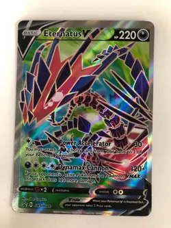 Pokemon Eternatus V SWSH044 SWSH Sword & Shield 2020 NM Foil SWSH044 Box 3 - Image 1