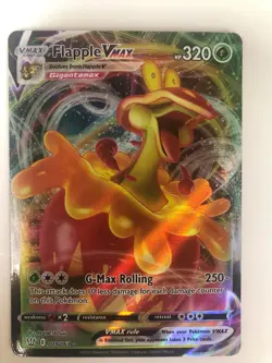 Pokemon Flapple vmax Brilliant Stars Trainer Gallery 2022 NM 19/163 Box 3 - Image 1