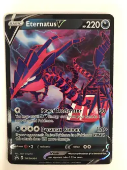 Pokemon Eternatus V SWSH Sword & Shield Promo cards 2020 NM Foil SWSH064 Box 3 - Image 1