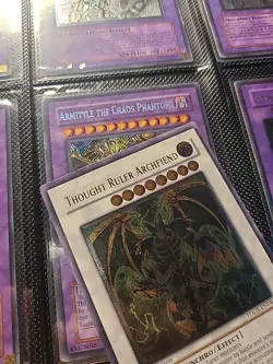 Yugioh Thought Ruler Archfiend TDGS-EN044 Ultimate Rare 1st Ed - Image 3