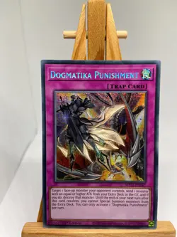 Dogmatika Punishment - Prismatic Secret Rare 1st Ed. MP21-EN147 - LP - YuGiOh - Image 1