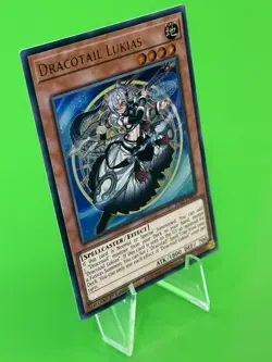 Yu-Gi-Oh Justice Hunters Dracotail Lukias Ultra Rare JUSH-EN001 NM!!! - Image 2