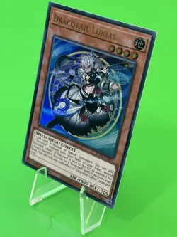 Yu-Gi-Oh Justice Hunters Dracotail Lukias Ultra Rare JUSH-EN001 NM!!! - Image 3