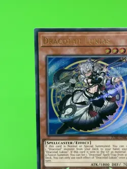 Yu-Gi-Oh Justice Hunters Dracotail Lukias Ultra Rare JUSH-EN001 NM!!! - Image 4
