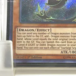 Yu-Gi-Oh! Starliege Seyfert Secret Rare 1st Edition Set of 3 - CHIM-EN014 - Image 5