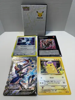 Pokemon / Yugioh Jumbo Cards And Binder - Image 1