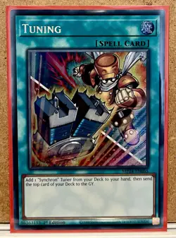 Tuning Prismatic Secret Rare 1st Edition Alt Art Mint Yu-Gi-Oh Card [MP24-EN055] - Image 1