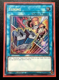 Tuning Prismatic Secret Rare 1st Edition Alt Art Mint Yu-Gi-Oh Card [MP24-EN055] - Image 2
