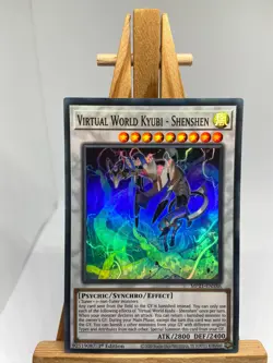 Virtual World Kyubi - Shenshen - Super Rare 1st Edition MP21-EN186 - LP - YuGiOh - Image 1